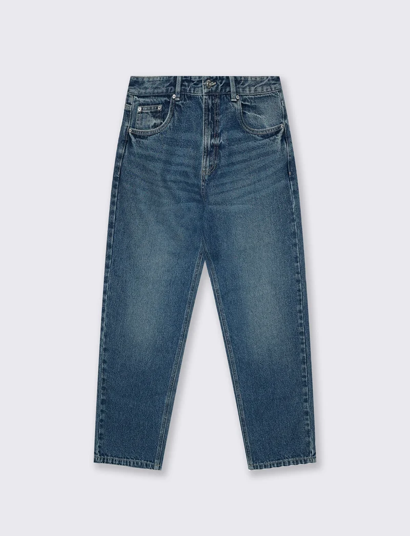 JEANS BAGGY FIT BLU SCURO - DENIM SCURO
