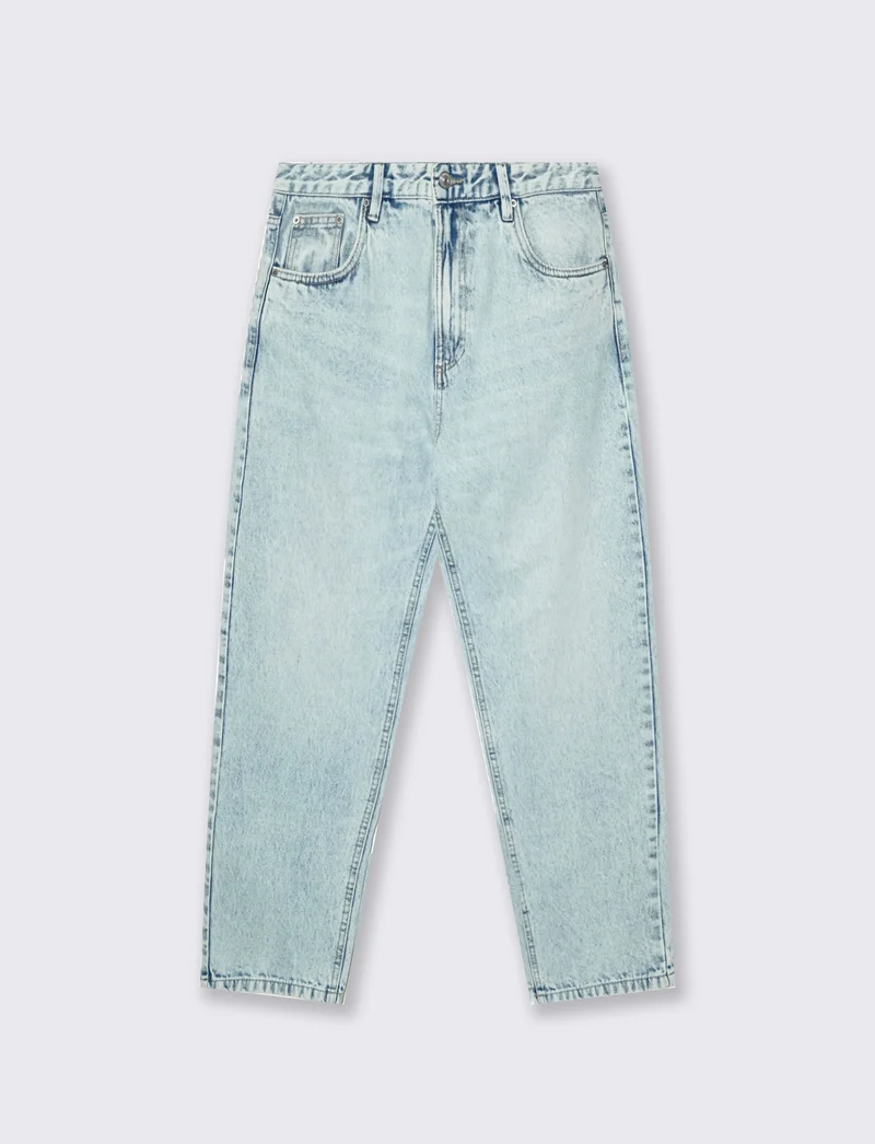 JEANS BAGGY FIT BLU CHIARO - Denim chiaro