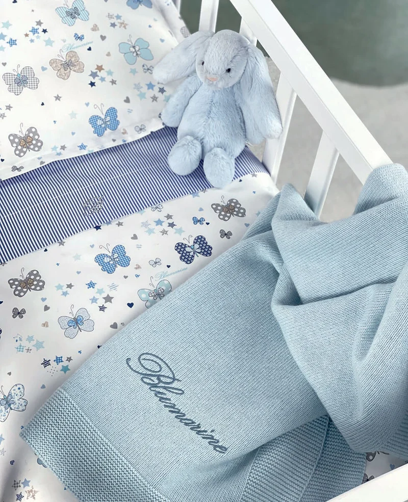 Set Copripiumino Culla Farfalle Blumarine