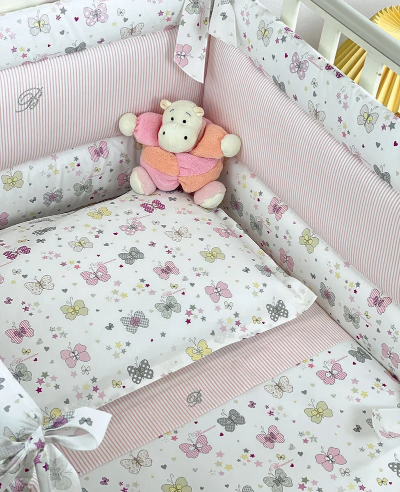 Set copripiumino lettino Farfalle Blumarine