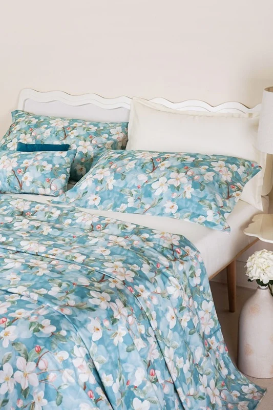 Completo Letto Grace Neìth in Raso Satin 300 TC