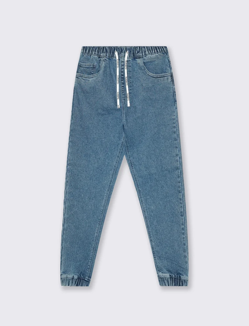 JEANS MODELLO JOGGER - Denim