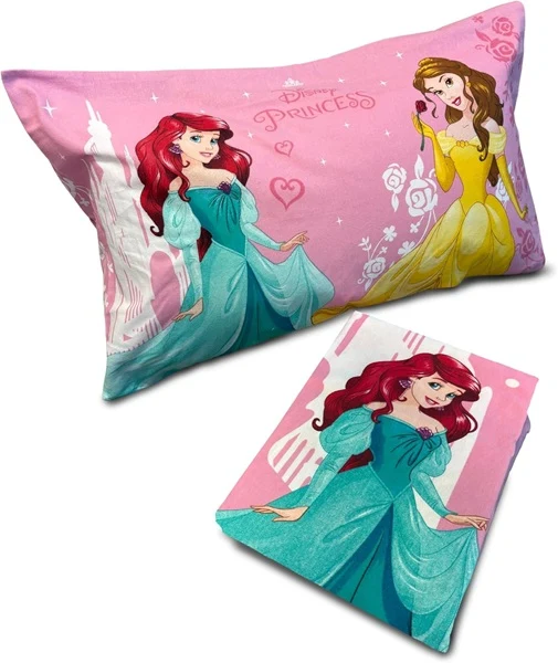 👑 Completo Letto Princess Una Piazza Hermet Home in 100% Puro Cotone – Prodotto Ufficiale Disney