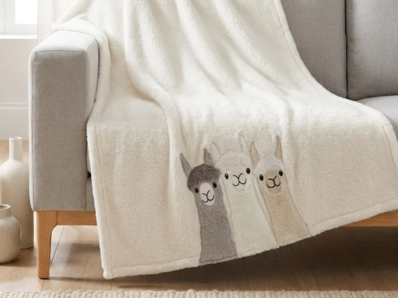 Plaid morbidotto sleep Tre Alpaca
