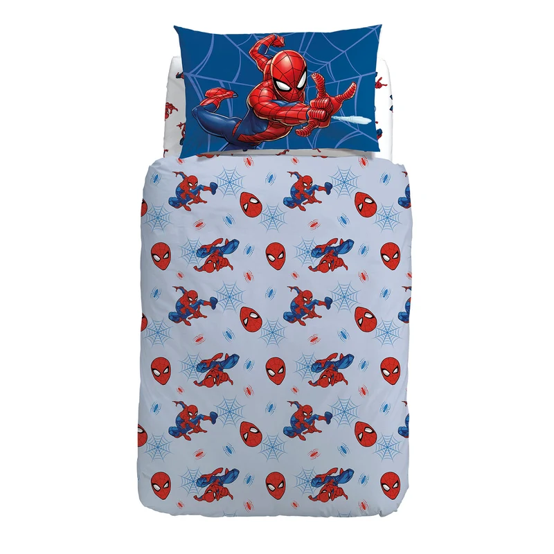 Completo Copripiumino Spider Man Super Web in Cotone