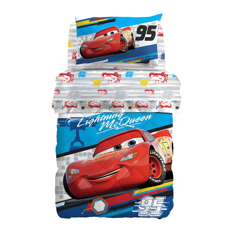 Trapunta Cars Mcqueen in Cotone 300 gr/mq