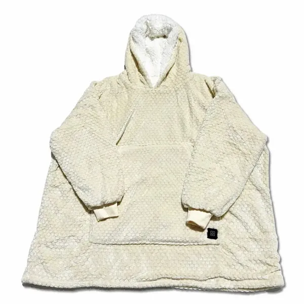 Felpone riscaldabile Oversize in microfibra rasocashmere luxury da 440 gr/mq Vilm di S&G Home