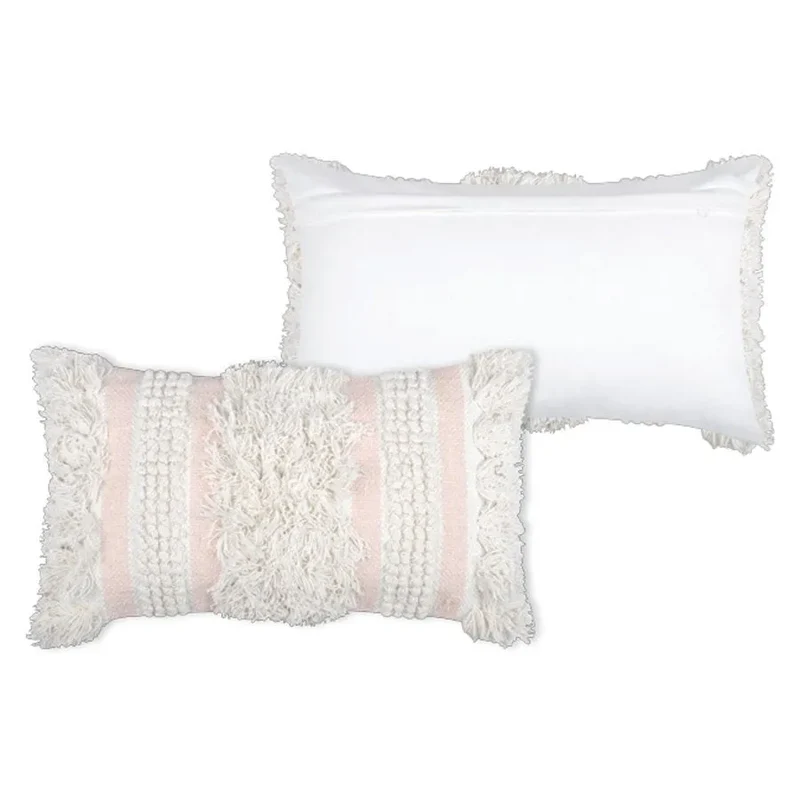Cuscino arredo blush sfoderabile colore rosa