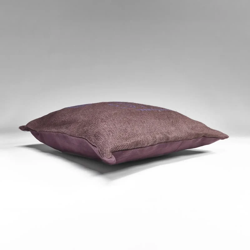 Cuscino arredo limited-edition sfoderabile colore cioccolato