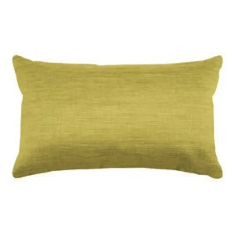 Cuscino arredo imbottito colore anice non sfoderabile