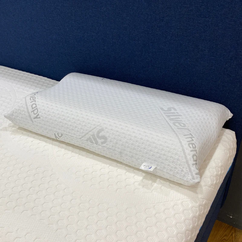 Guanciale Pedersoli Notte Air Plus Doppia onda Memory 1000 Fori Con Federa Silver Therapy