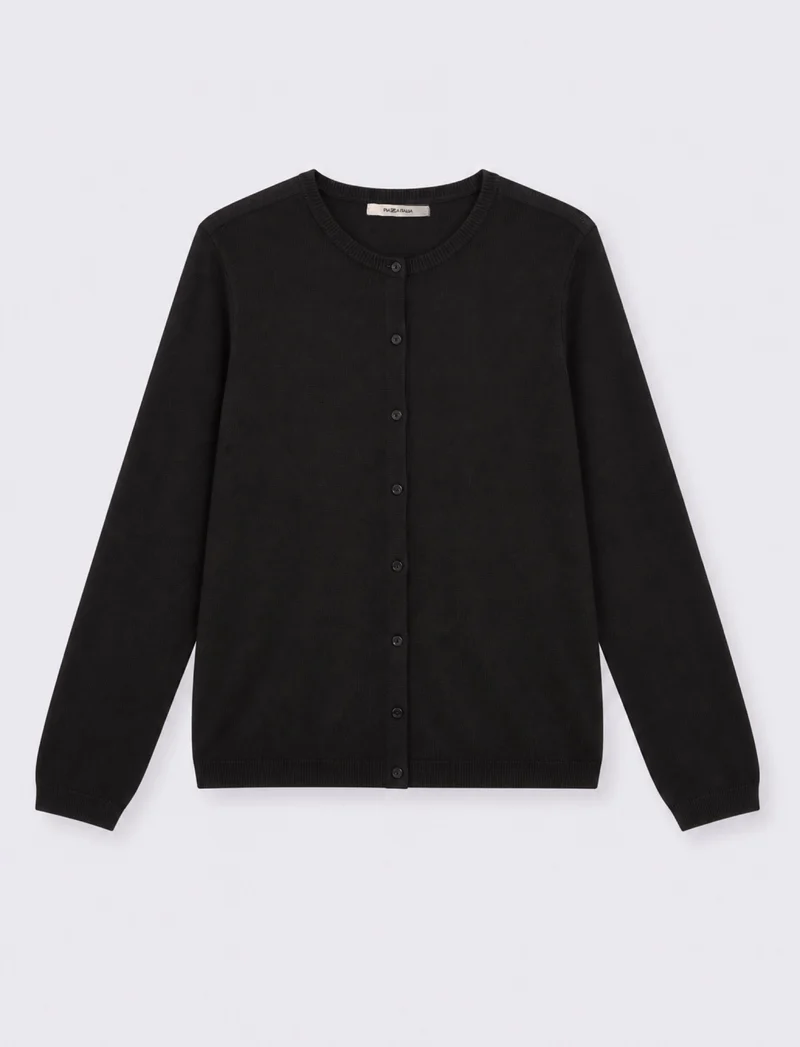 MAGLIA ML CARDIGAN - Nero