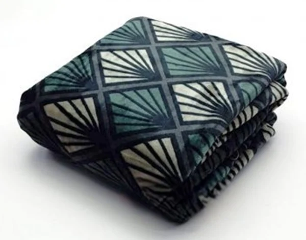 Coperta Plaid Ventaglio Jolie Firenze Effetto Cachemere 320 gr/mq