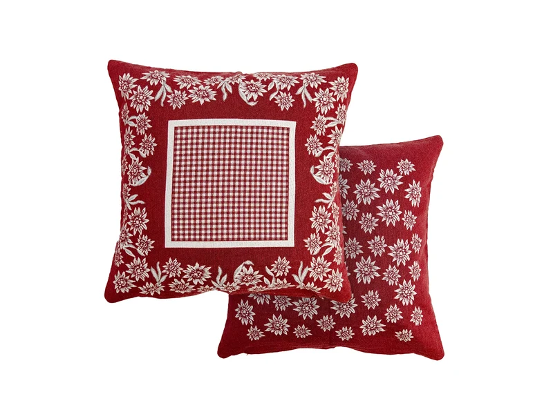 Fodera Cuscino Tirolese Tovel Double-Face