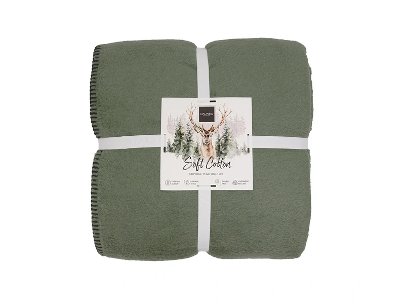 Coperta Softcotton Bicolor Double Face