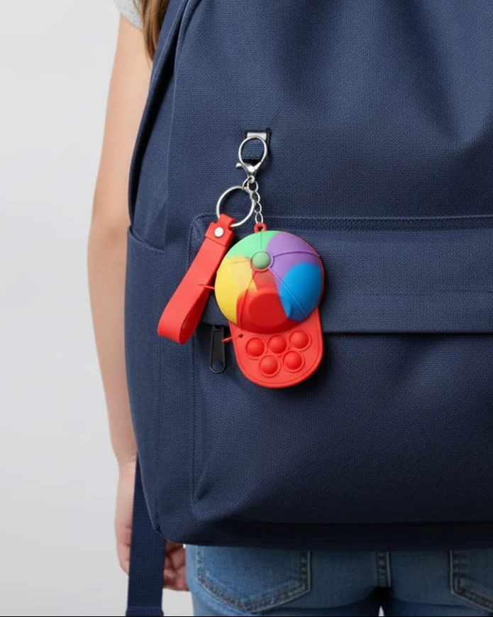 Portachiavi pop it antistress - Multicolore