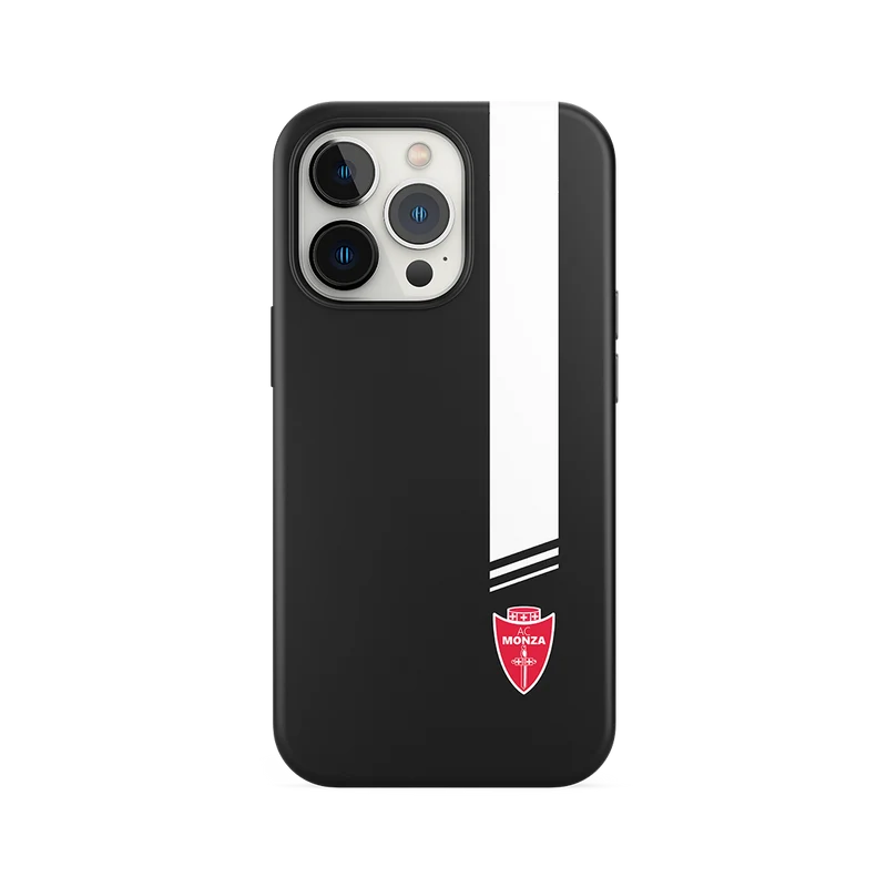 MONZA - COVER NERO STRISCIONE BIANCO