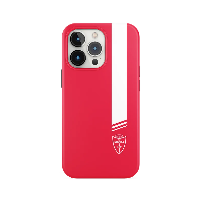 MONZA - COVER ROSSO STRISCIONE BIANCO