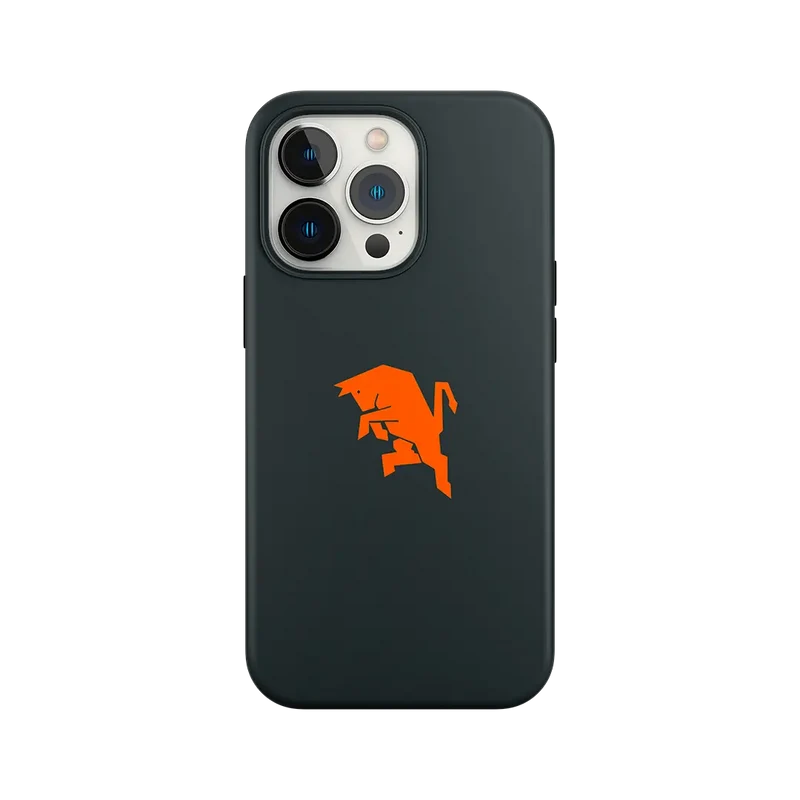 TORINO - COVER NERA LOGO ARANCIONE