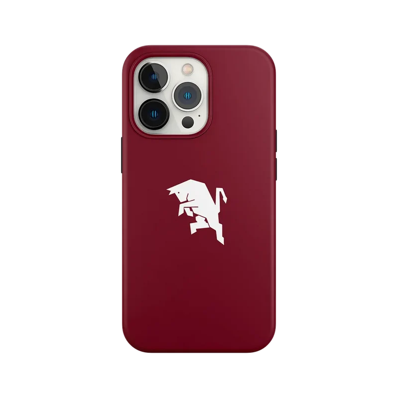 TORINO - COVER GRANATA LOGO BIANCO