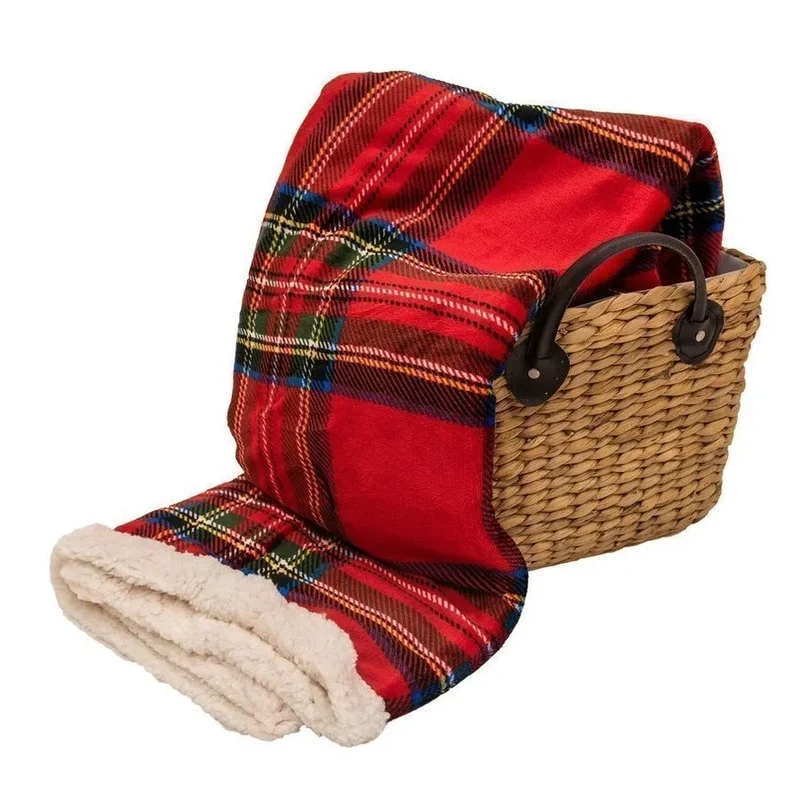 Coperta morbidotto in micropile Daunex tartan