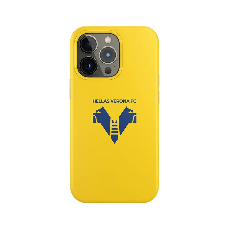 HELLAS VERONA - COVER GIALLA LOGO