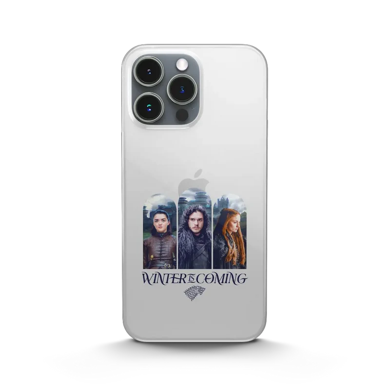 GAME OF THRONES - COVER TRASPARENTE WINTER IS COMING