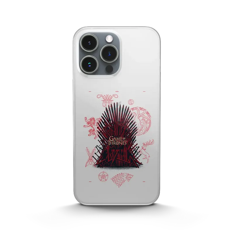 GAME OF THRONES - COVER TRASPARENTE "TRONO ROSSO"