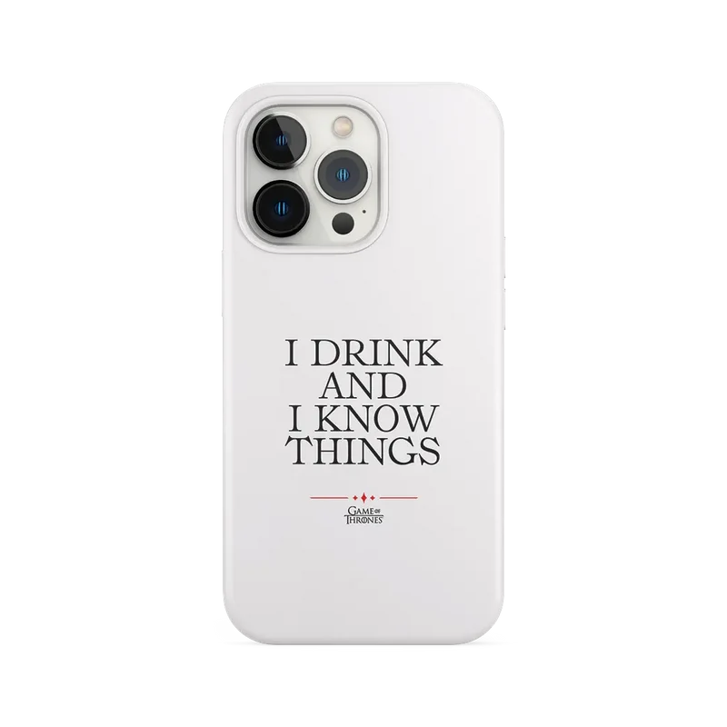 GAME OF THRONES - COVER "I DRINK AND I KNOW THINGS"