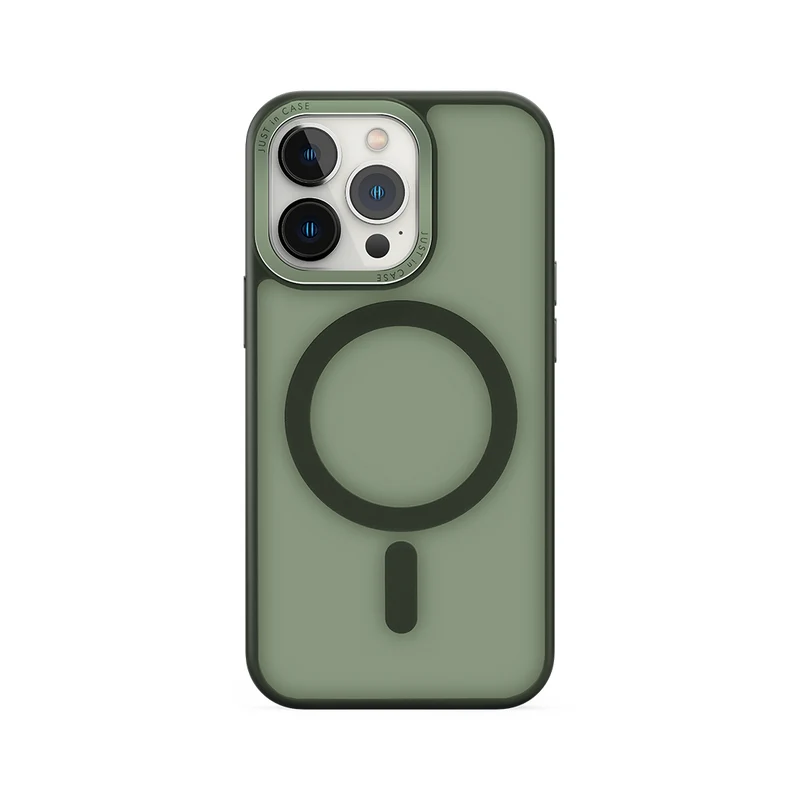 COVER IPHONE MAGSAFE - GREEN