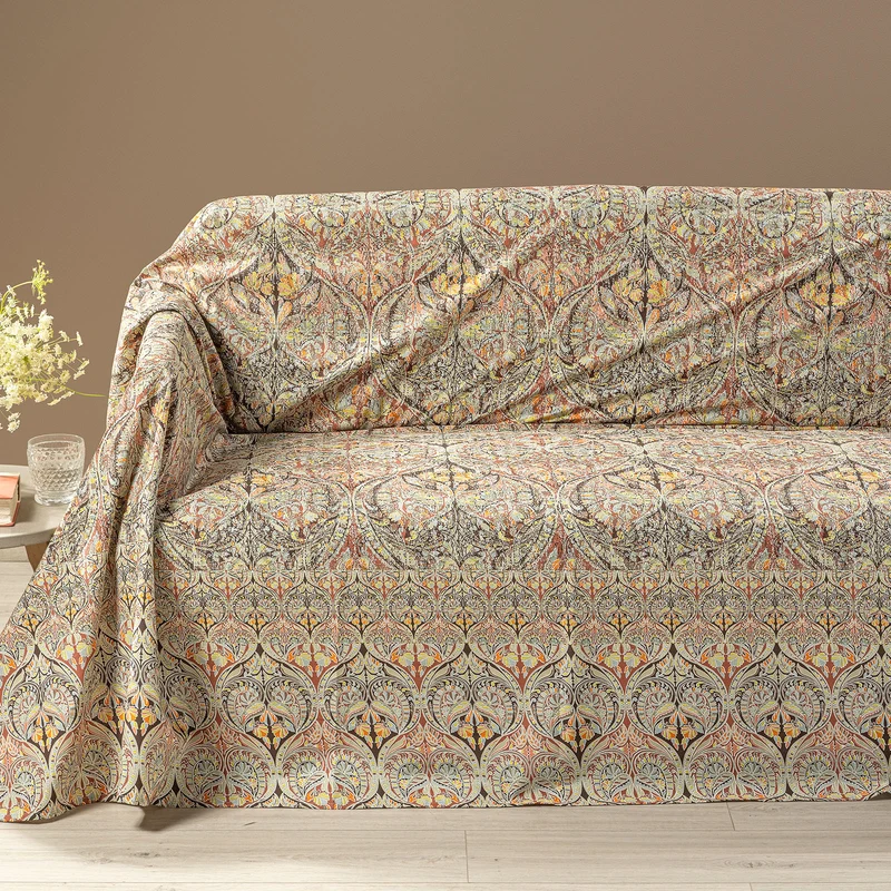 Telo arredo Copridivano Grandecor Virgin in Cotone