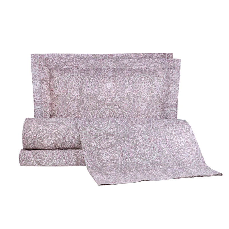 Completo Copripiumino royal paisley Moderno in Percalle