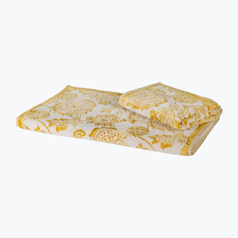 Asciugamano con Ospite firenze gold Moderno in Spugna 500 gr/mq