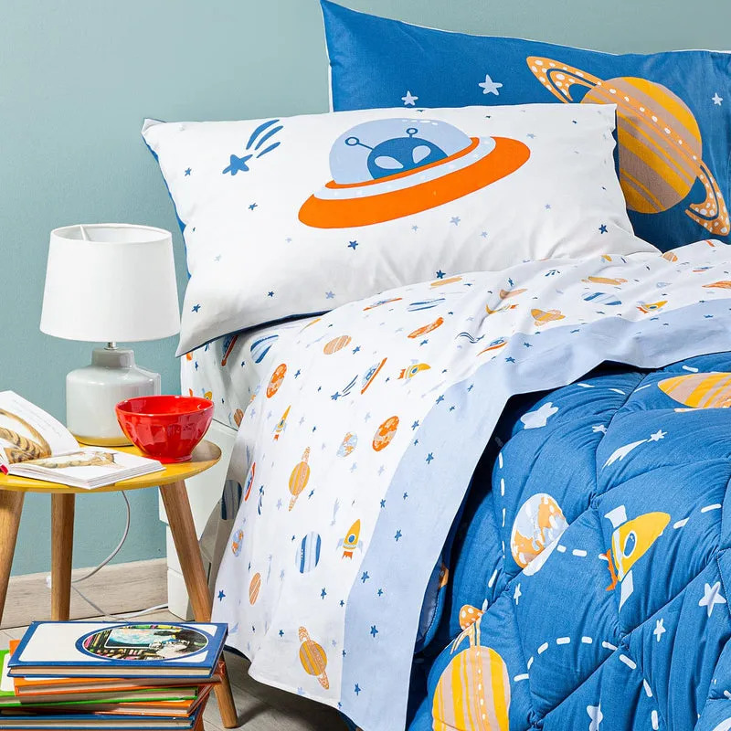 Completo Lenzuola galassia in Cotone