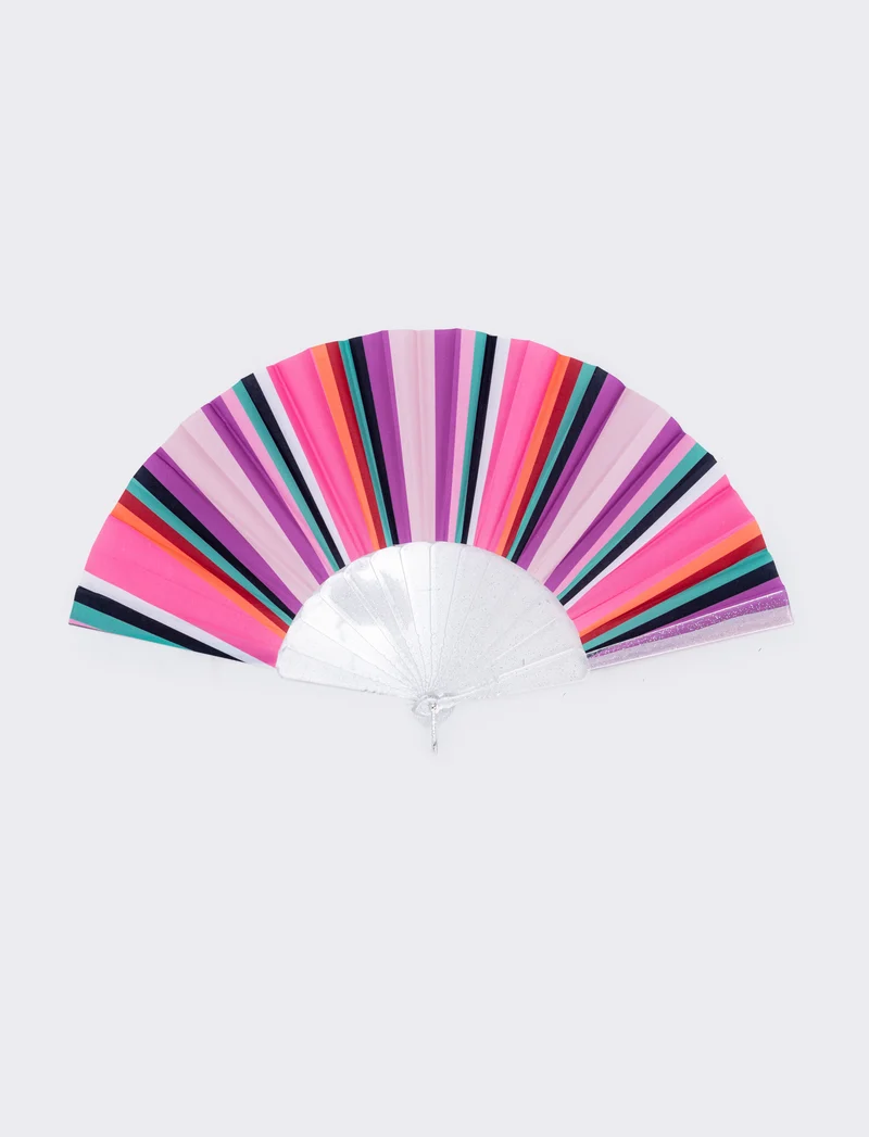 Ventaglio con fantasie - Multicolore