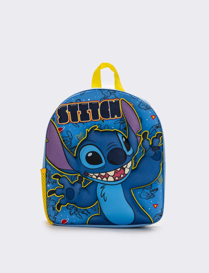 Zaino in 3d bambino stitch e minecraft - Blu