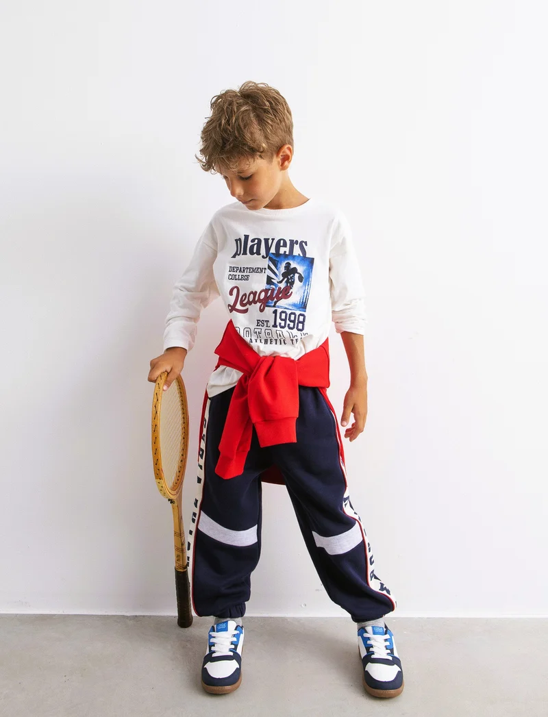 PANTALONI JOGGER - Blu