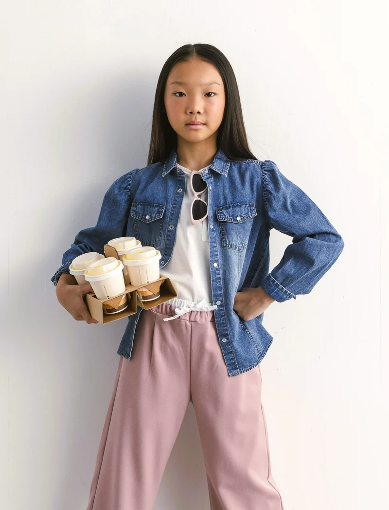 Camicia denim leggero - Denim