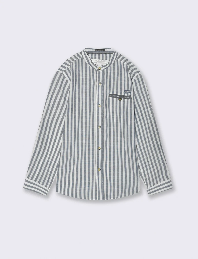 Camicia bastoncino da bambino - Righe
