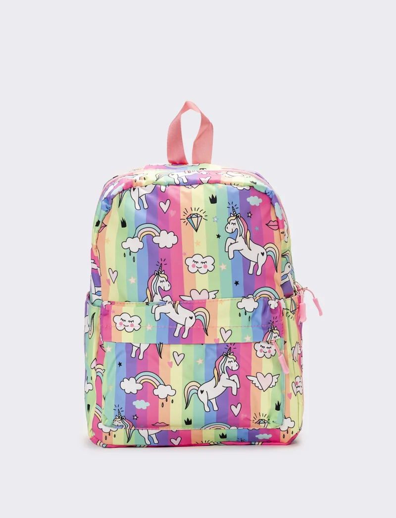 Zaino bambina unicorni - Multicolore