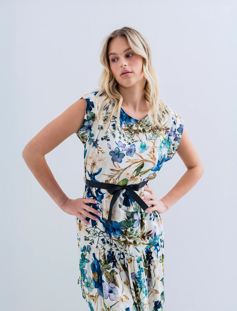 Vestito in cotone stampato - var 3
