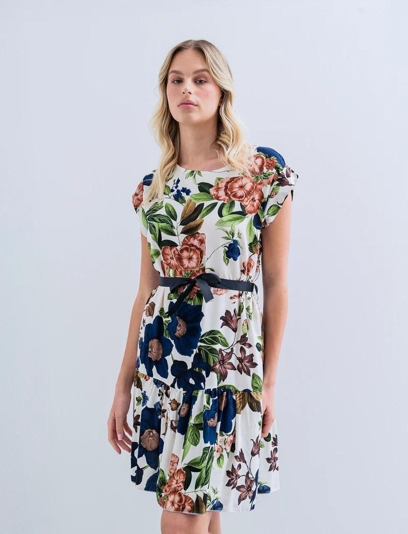 Vestito in cotone stampato - var 1
