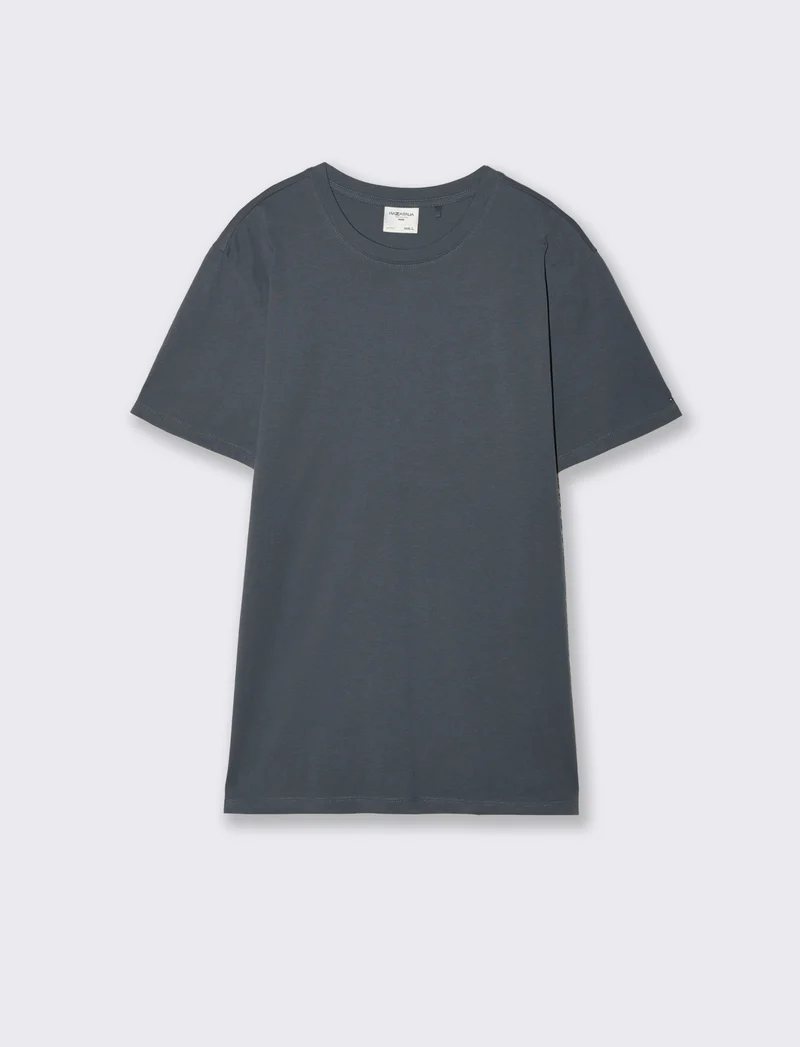 T-shirt girocollo in cotone regular fit - Avion