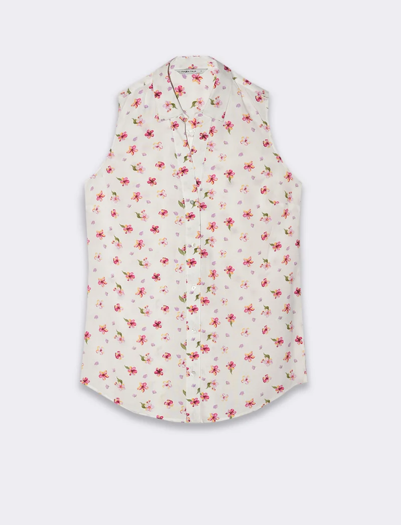 Camicia giro manica da donna - var 1