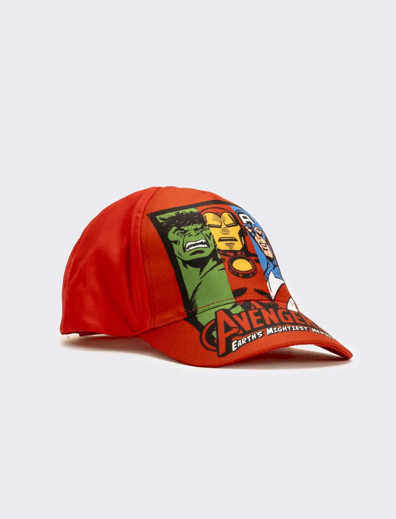 Cappello bambino baseball spiderman avenger - Rosso